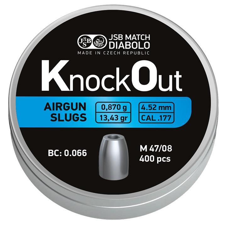 4,5mm  Knock Out Slugs 13,43 Grain - 0,870 Gram  / 400 stuks -2813-a